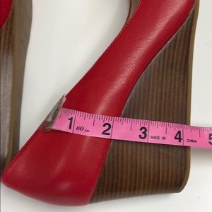 cole haan red velvet shoes